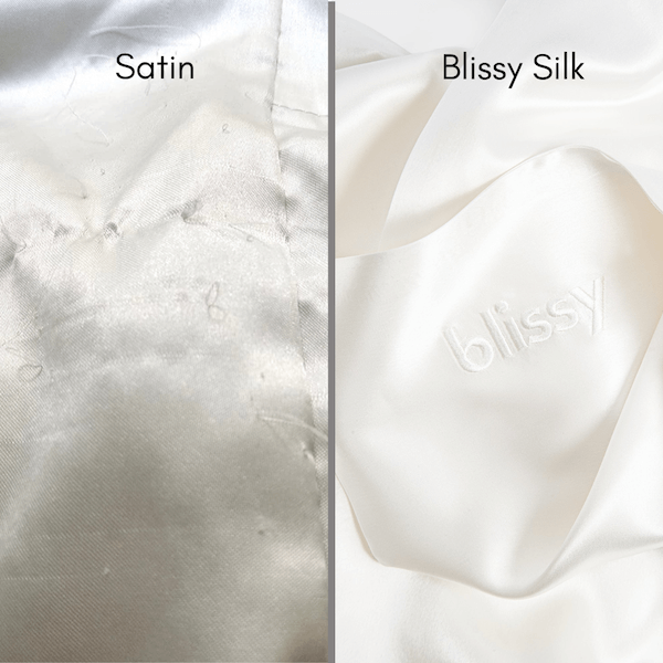Silk vs Satin comparison