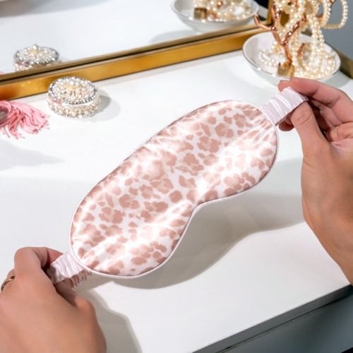 Blissy Sleep Mask Cheetah