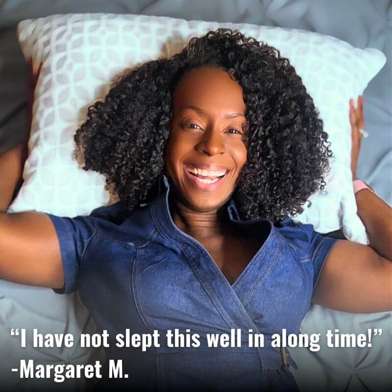 Pillow improves sleep and boosts energy