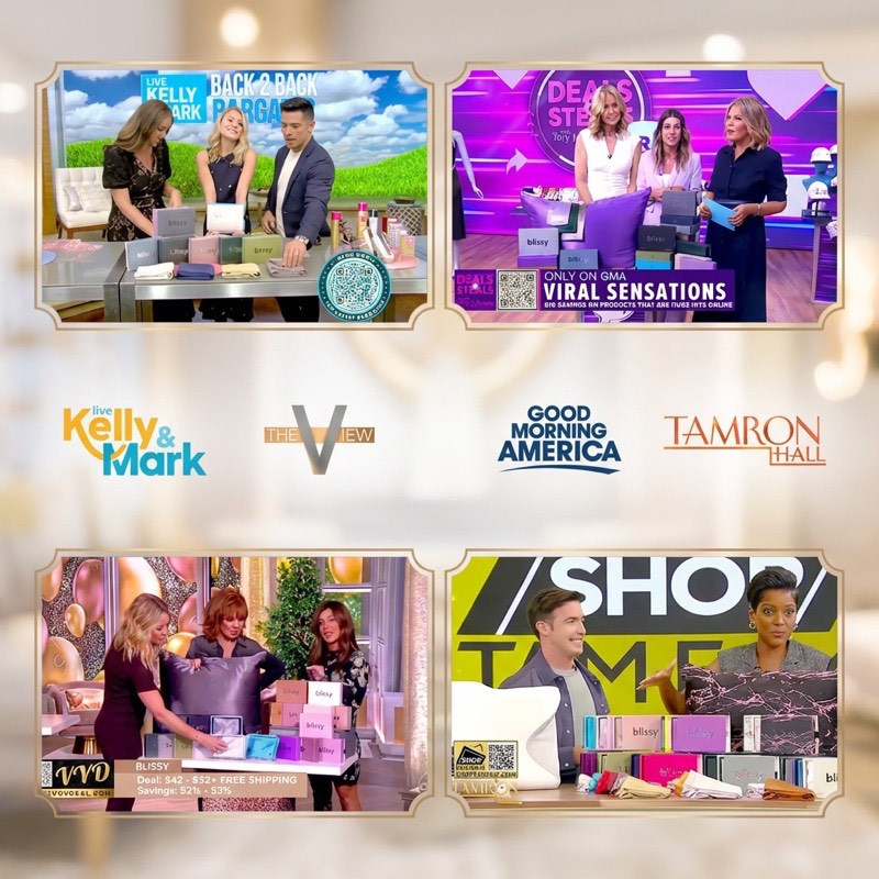 Blissy on morning shows