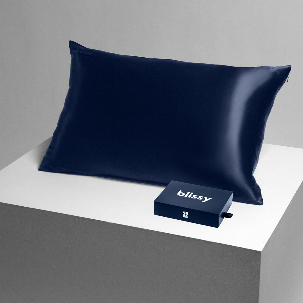 Blissy Blue Silk Pillowcase — NOT Prime Day Sale 59% Off