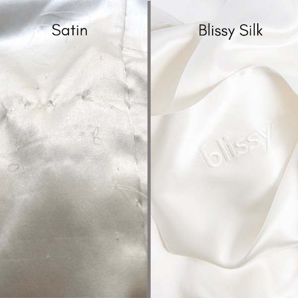 Silk vs Satin comparison