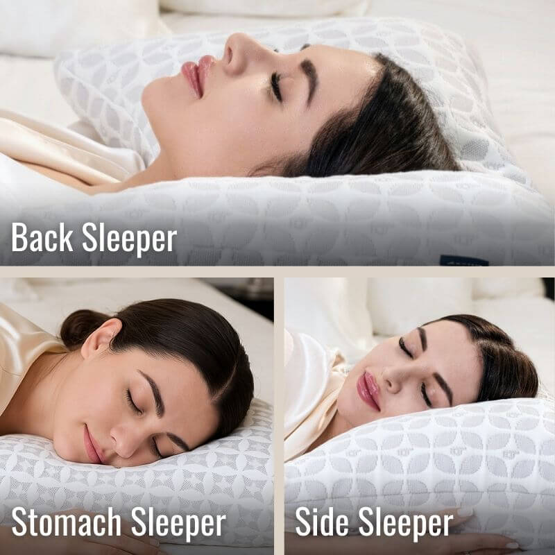 Pillow adapts to all sleep positions