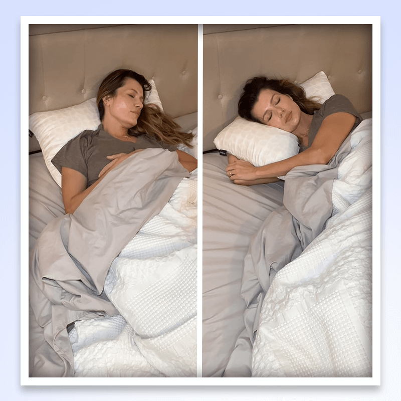 Pillow helps you sleep through the night
